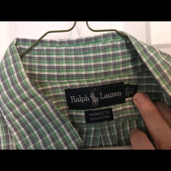 Ralph Lauren Polo button down size 16.5 - Picture 2 of 2